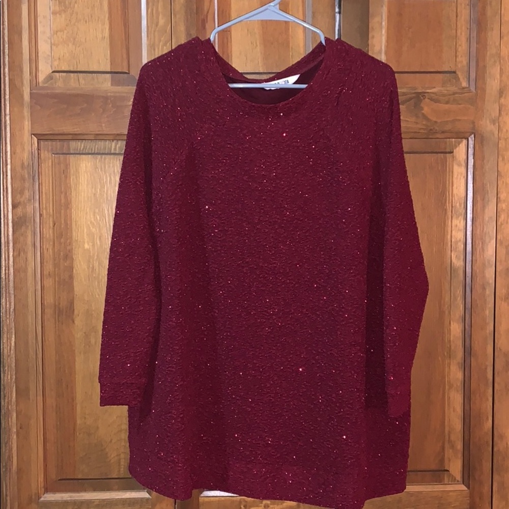 Size S BB Dakota Women’s Textured Shimmer Top